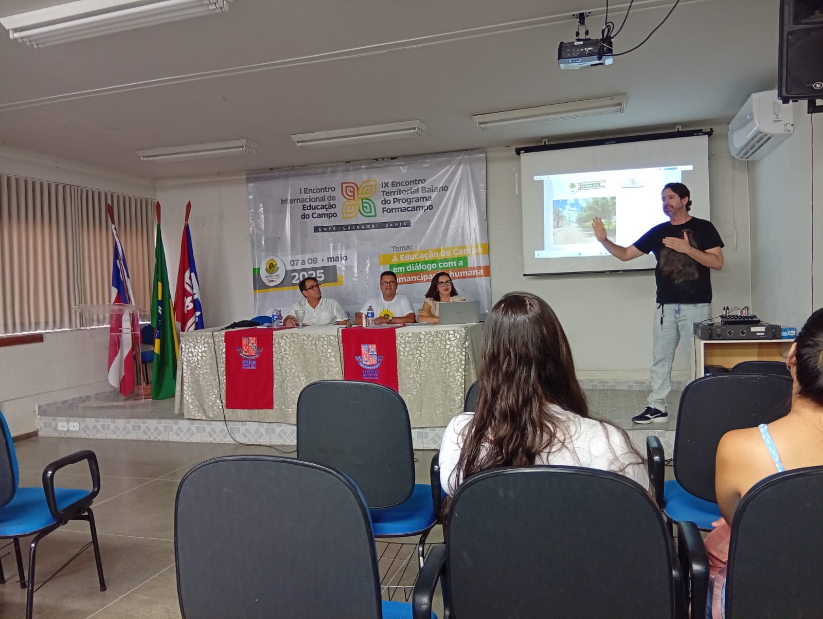 Abertura do evento